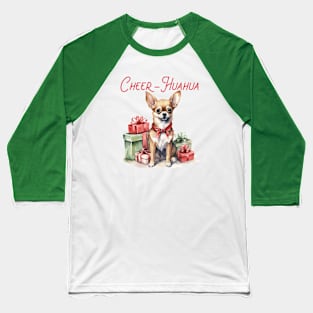 Chihuahua Christmas Shirt Baseball T-Shirt